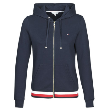 Tommy Hilfiger  HERITAGE ZIP THROUGH HOODIE  women's Sweatshirt in Blue