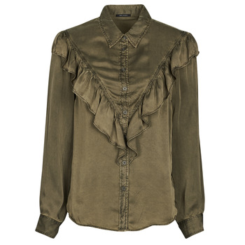 Ikks  BV12005  women's Shirt in Kaki