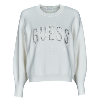 Guess  ESTELLE RN LS  women's Sweater in White