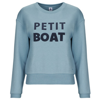 Petit Bateau LUCIOLE women's Sweatshirt in Blue