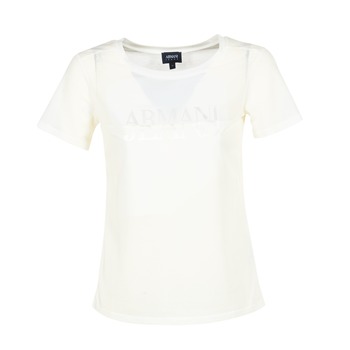 Armani jeans  KAJOLA  women's T shirt in White