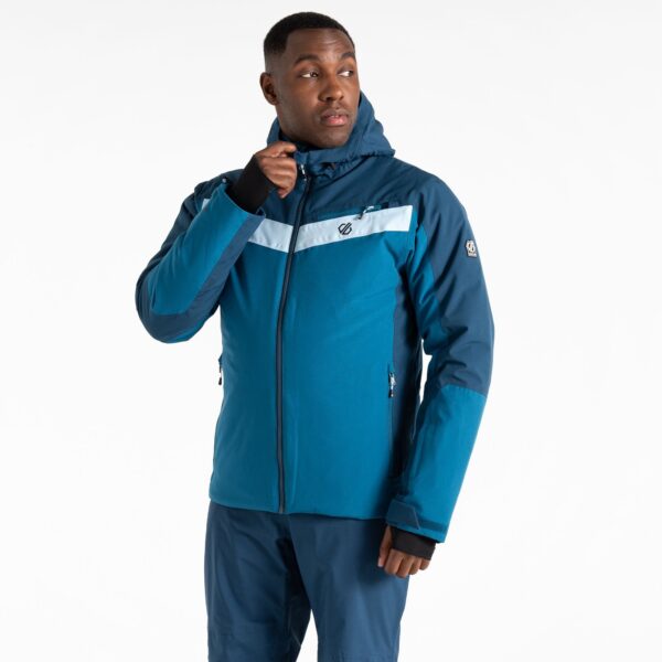 Dare 2b Men's Water-repellent Eagle II Ski Jacket Blue, Size: M