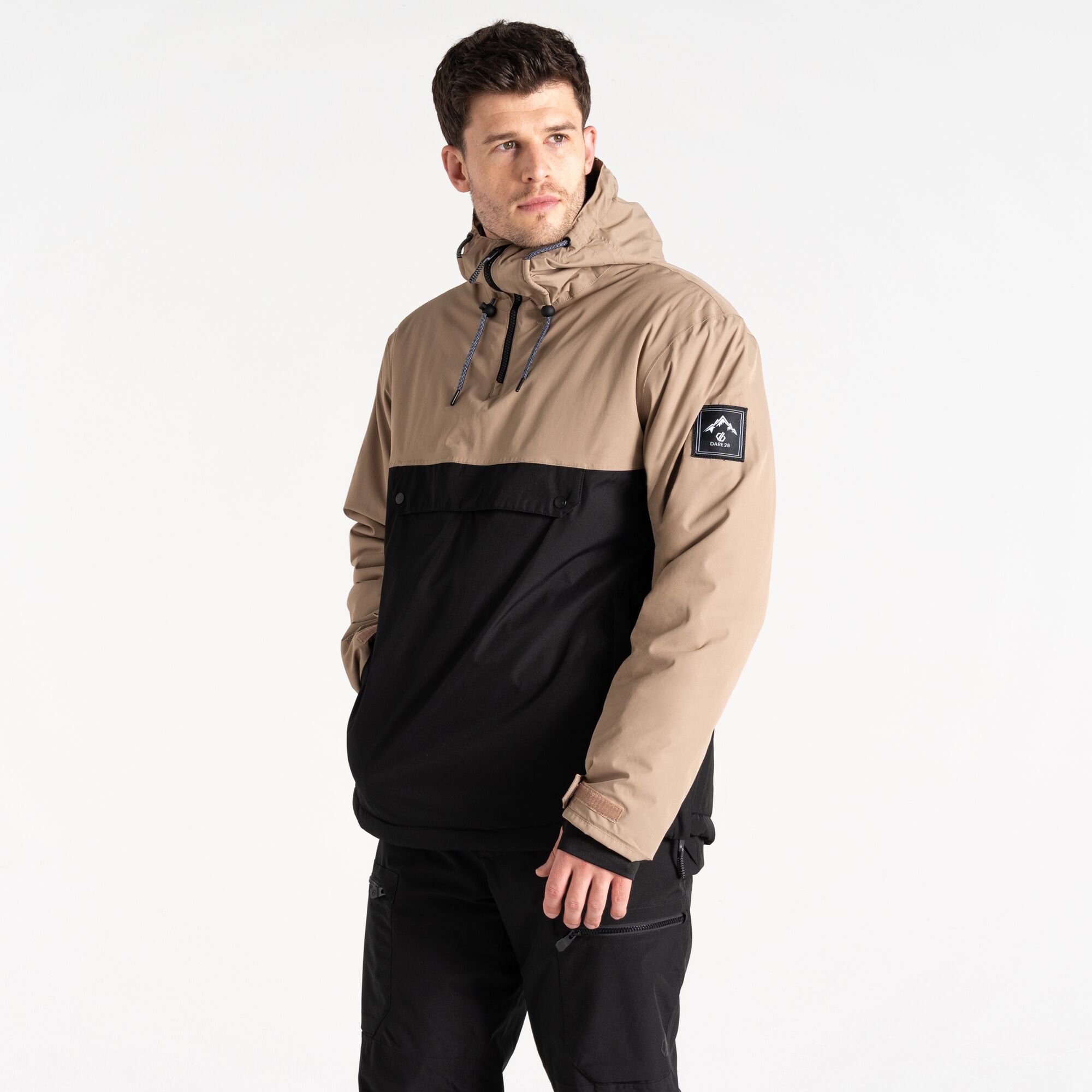 Dare 2b Men's Breathable Freeride Overhead Ski Jacket Clay, Size: XXL