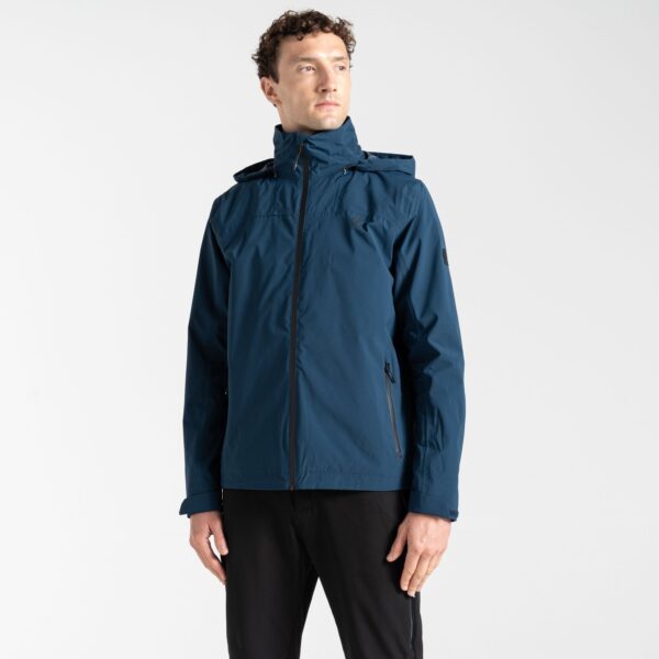 Dare 2b Men's Water-repellent Switch Out II Waterproof Jacket Moonlight Denim, Size: XXXL