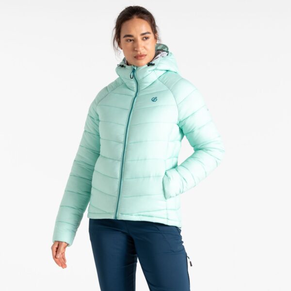 Dare 2b Women's Lightweight Mountain Series Baffled Jacket Mint Green, Size: 8