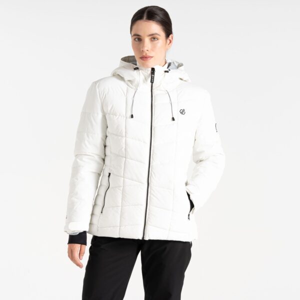 Dare 2b Women's Breathable Blindside Ski Jacket Cream, Size: 18