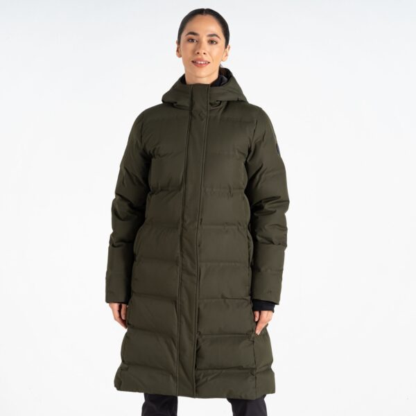 Dare 2b Women's Breathable Wander Padded Jacket Dark Khaki, Size: 8