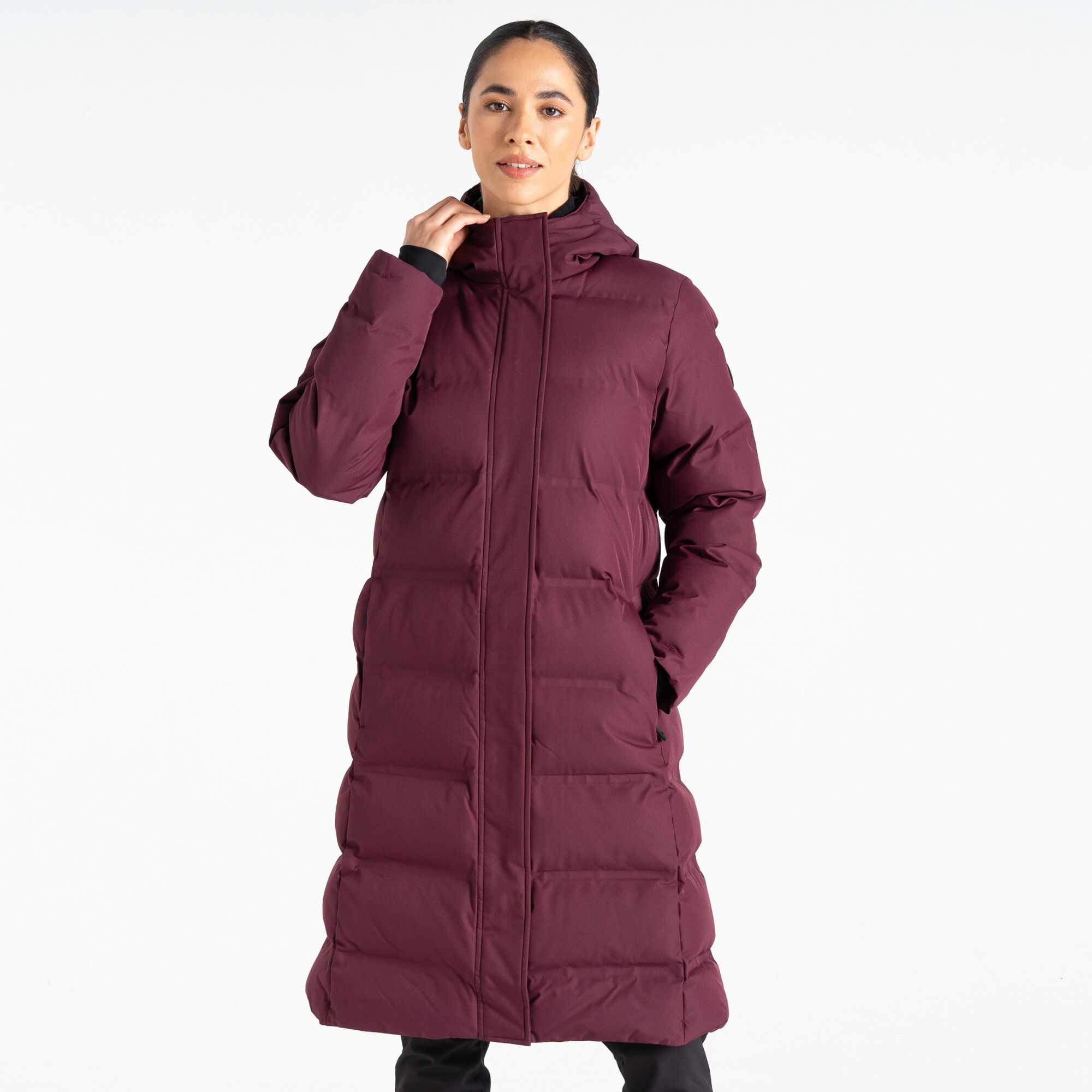 Dare 2b Women's Breathable Wander Padded Jacket Fig Purple, Size: 8