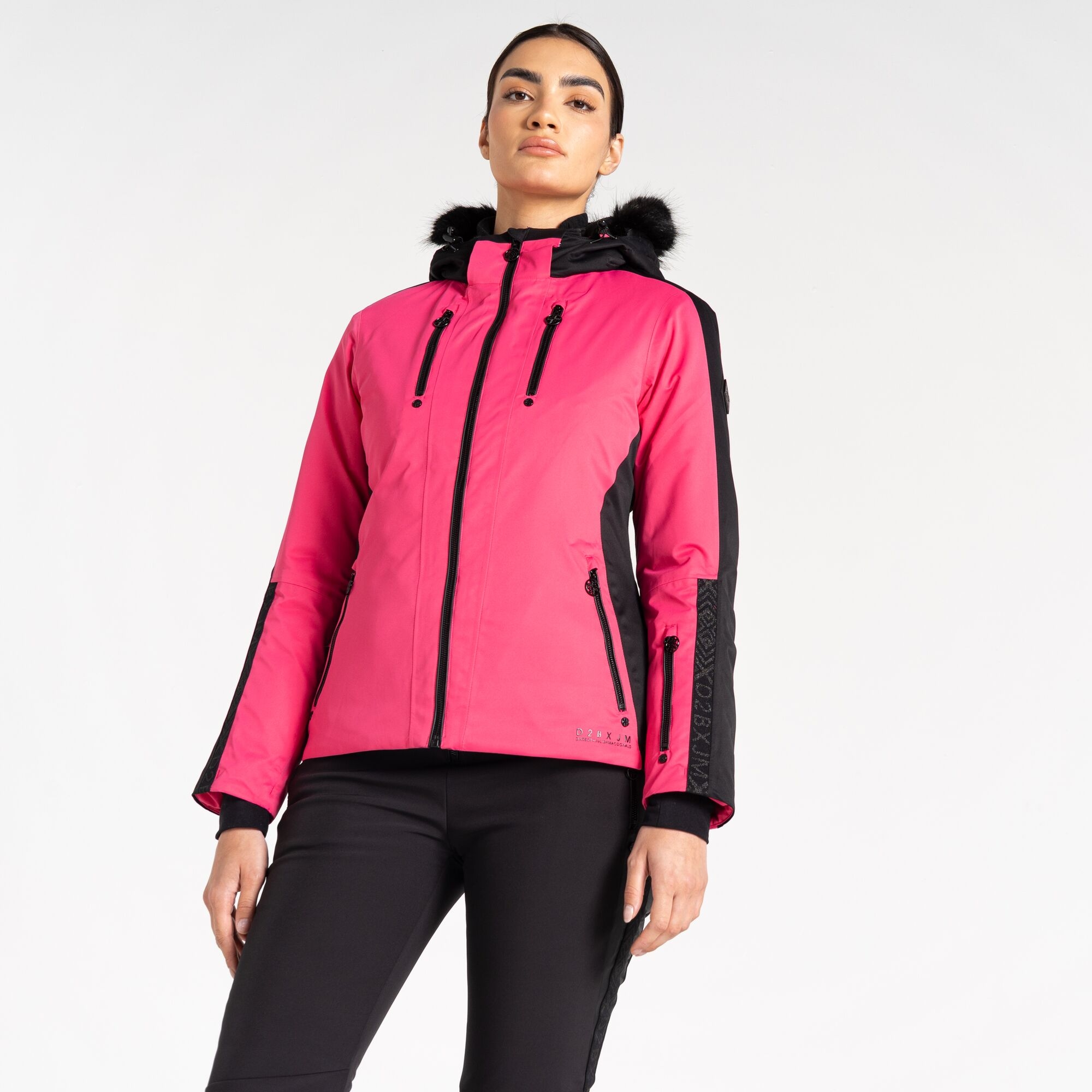 Dare 2b Women's Breathable Frenzied Ski Jacket Hot Pink, Size: 12
