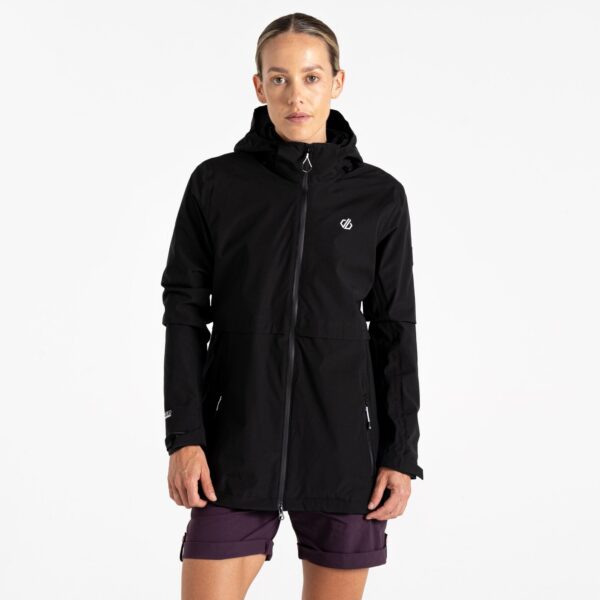 Dare 2b Women's Breathable Switch Up II Waterproof Jacket Black, Size: 8