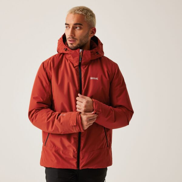 Regatta Breathable Men's Red Frelton Waterproof Insulated Jacket, Size: M