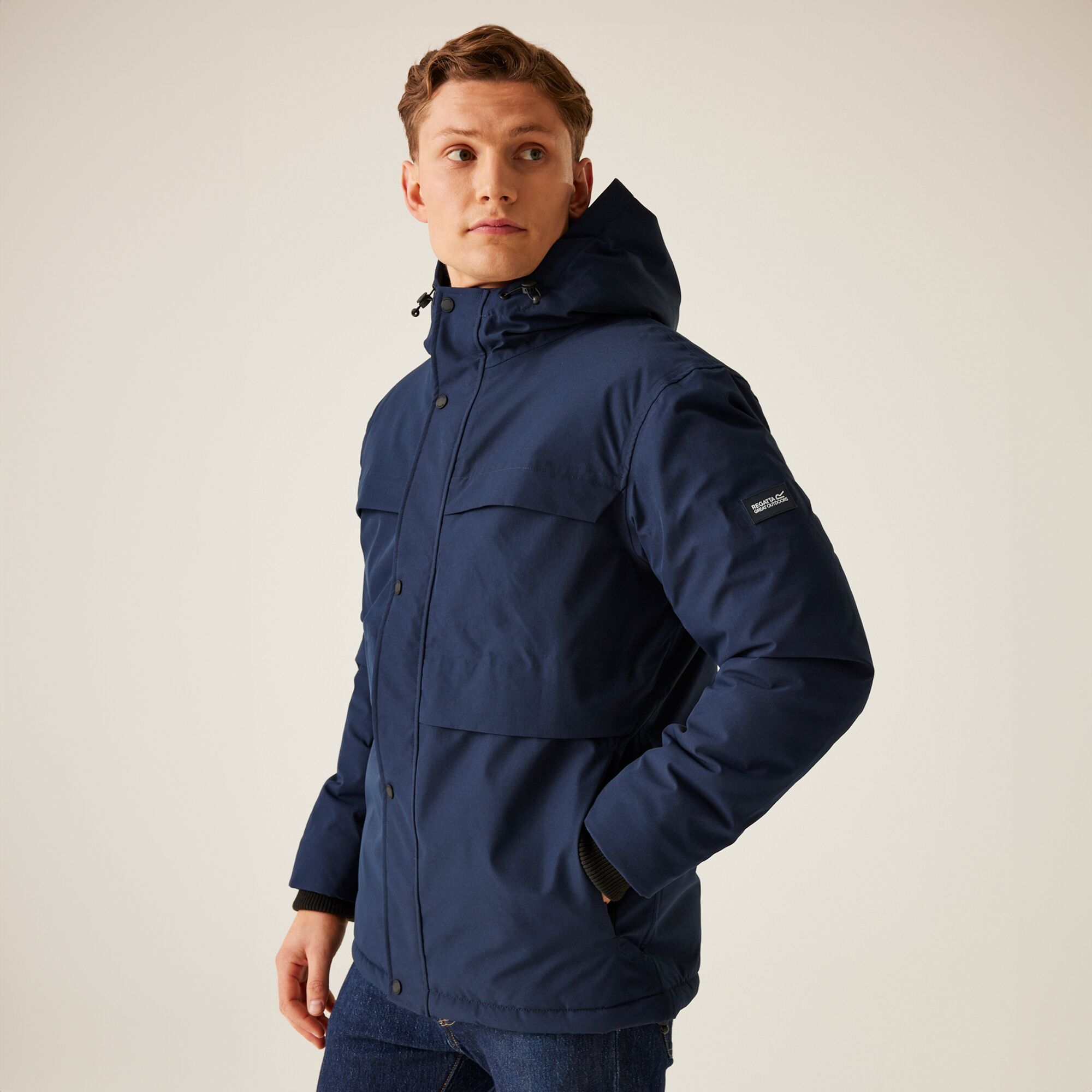 Regatta Men's Breathable Ronin II Waterproof Insulated Jacket Navy, Size: S