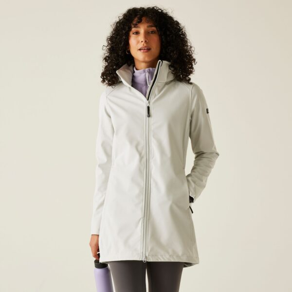 Regatta Women's Breathable Carisbrooke Softshell Jacket Oyster Mushroom Wisteria, Size: 8
