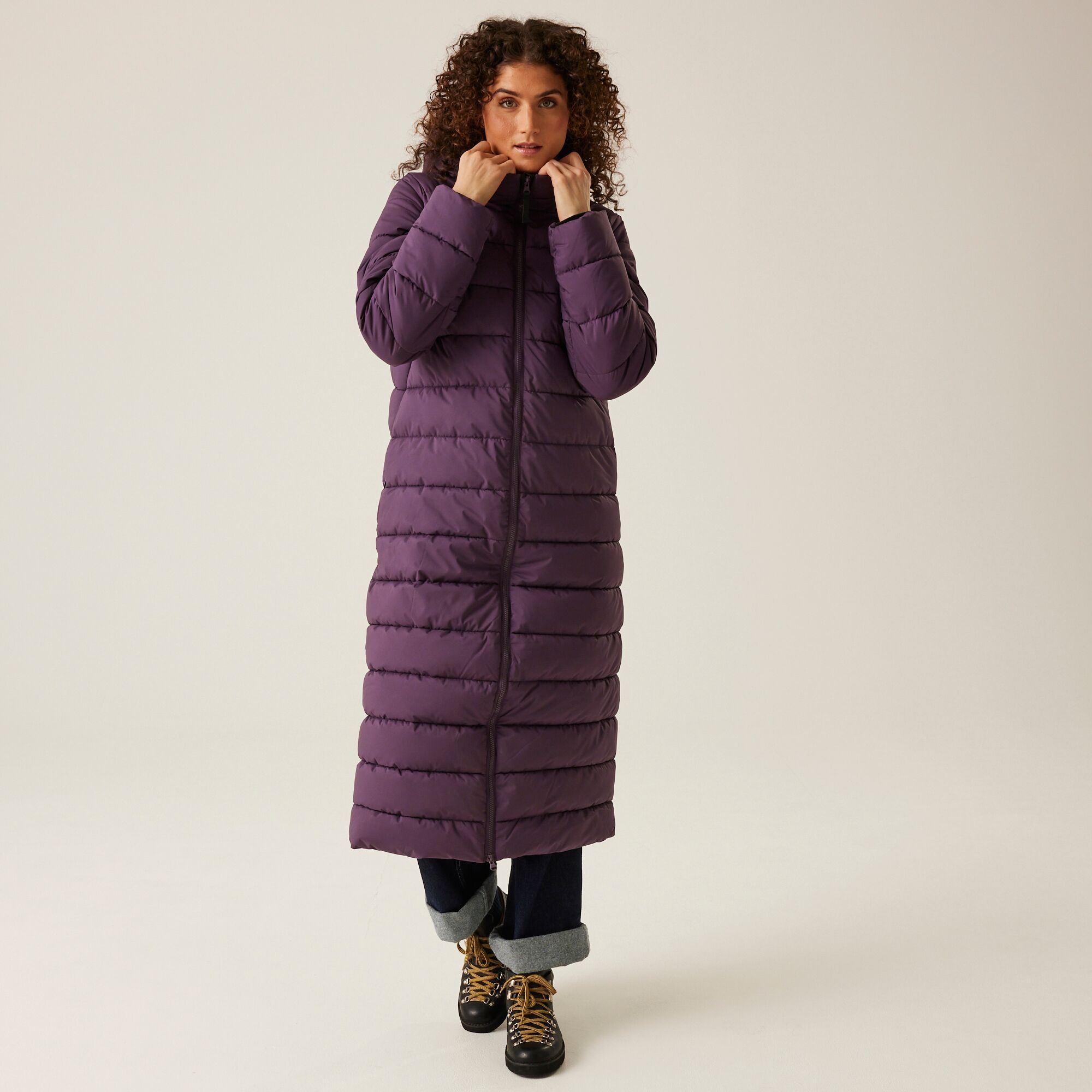 Regatta Women's Water-repellent Elender Baffled Jacket Deep Plum, Size: 16