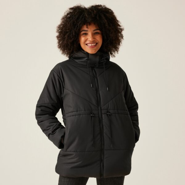 Regatta Women's Water-repellent Rurie Baffled Jacket Black, Size: 12