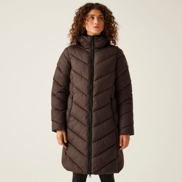 Regatta Women's Water-repellent Andia II Quilted Jacket Bueno Brown, Size: 10