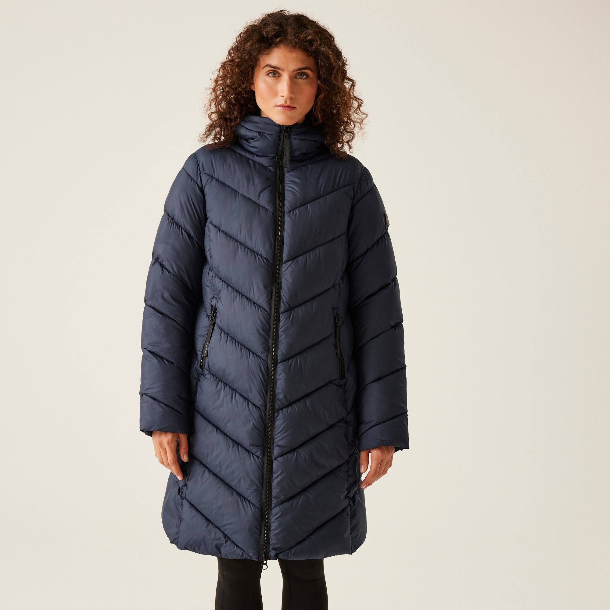 Regatta Women's Water-repellent Andia II Quilted Jacket Navy, Size: 18