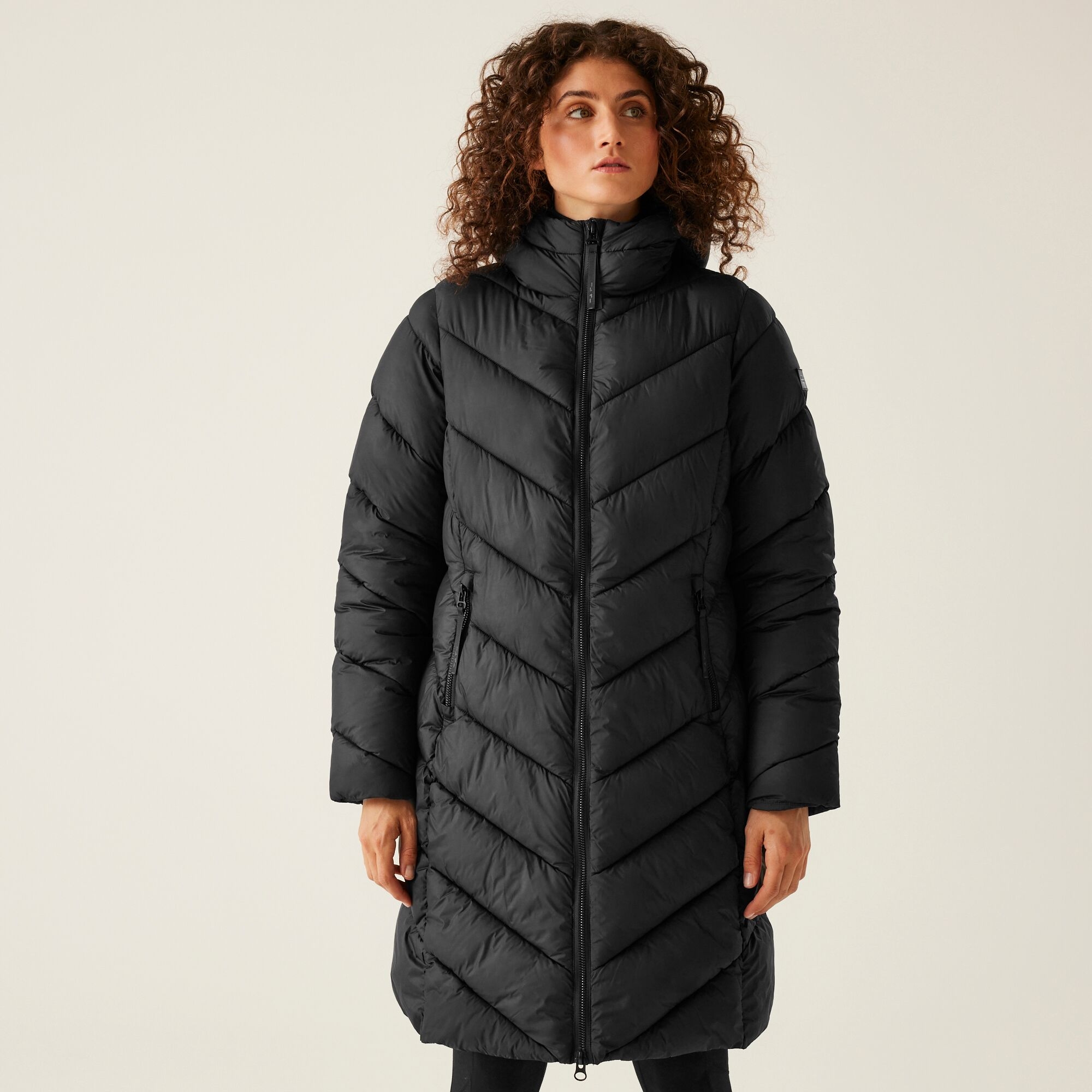 Regatta Women's Water-repellent Andia II Quilted Jacket Black, Size: 12