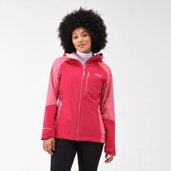 Regatta Women's Waterproof Highton Stretch Jacket IV Pink Potion Fruit Dove, Size: 12