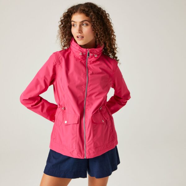 Regatta Women's Breathable Navassa Waterproof Jacket Hot Pink, Size: 8
