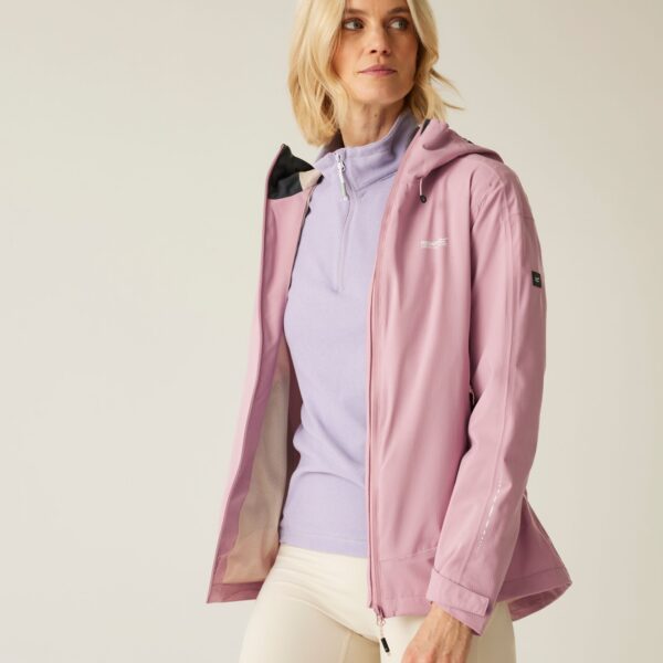 Regatta Women's Breathable Okara Waterproof Jacket Lilas Light Vanilla, Size: 10