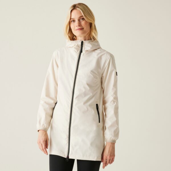 Regatta Women's Water-repellent Lioka Waterproof Jacket Light Vanilla, Size: 14