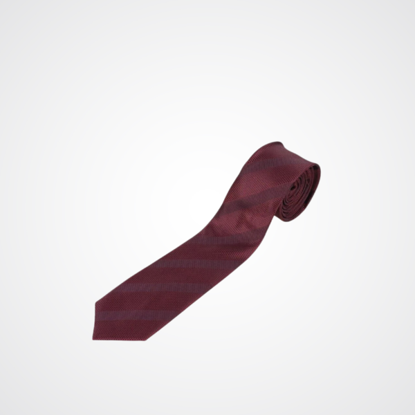 Wine stripe Tie set