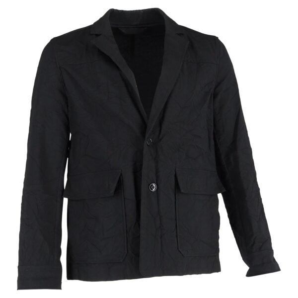 Acne Studios Pre-owned Mens Workwear Tailored Jacket In Black Cotton - Size EU 46 (Mens)