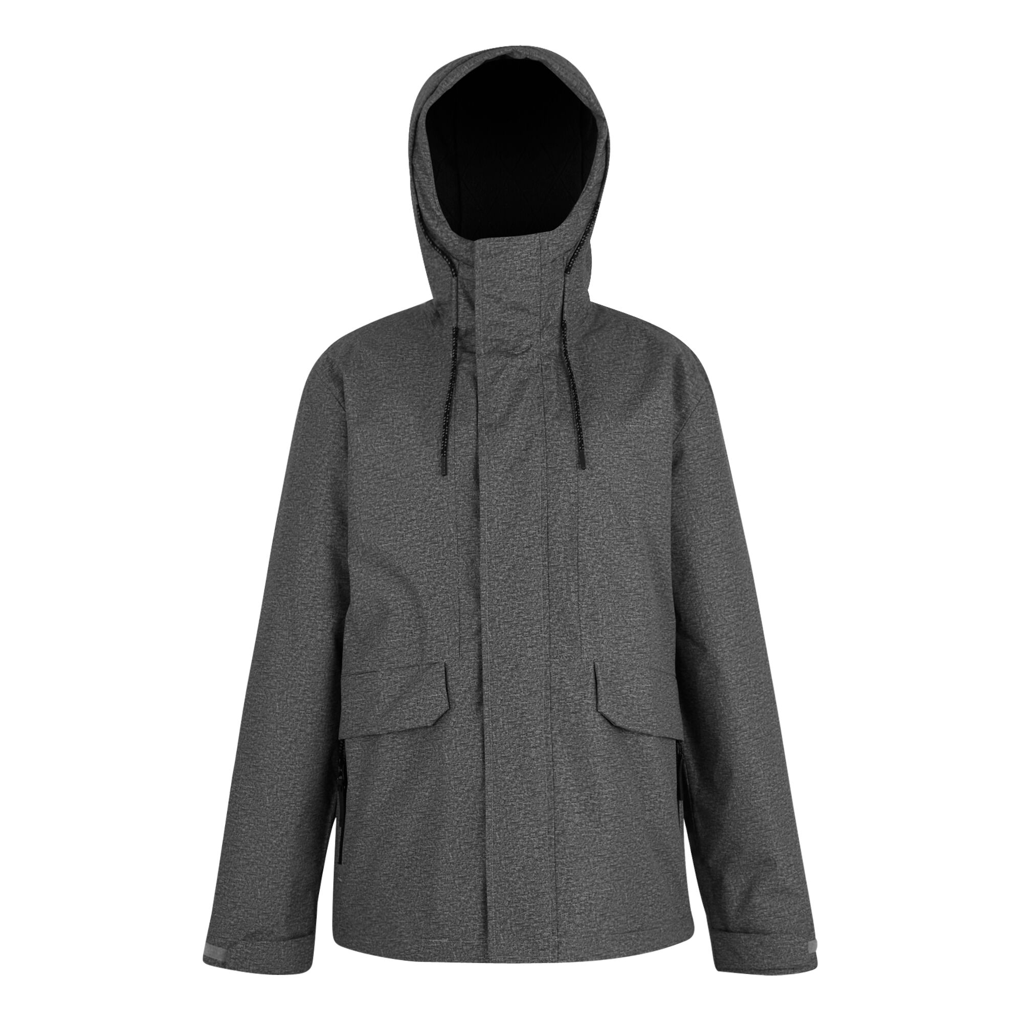 Regatta Mens Sterlings Insulated Waterproof Jacket (Mineral Grey/Black) - Light Grey - Size Small