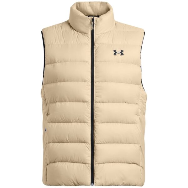 Under Armour Mens Legend Down Vest Gilet in Brown - Size Small