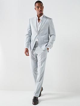 Boss H-Jeckson 2Pc Tailored Suit - Light Blue