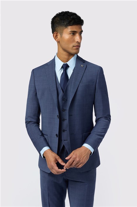 Ted Baker Slim Fit Performance Foyle Airforce Scratch Men's Suit Jacket