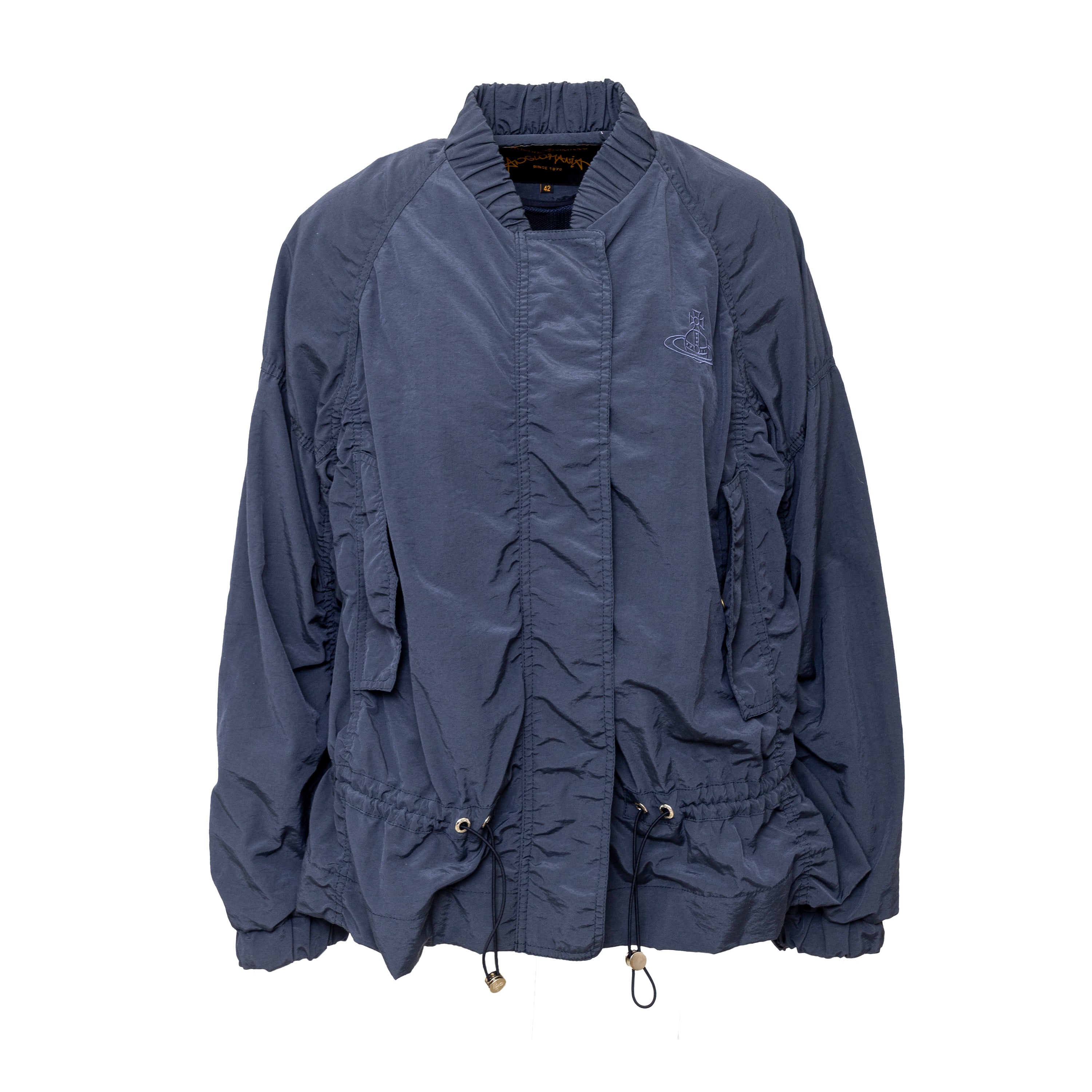 Vivienne Westwood Pre-owned Womens Anglomania Nylon Jacket - '10s - Blue/Navy - Size EU 36 (Womens)