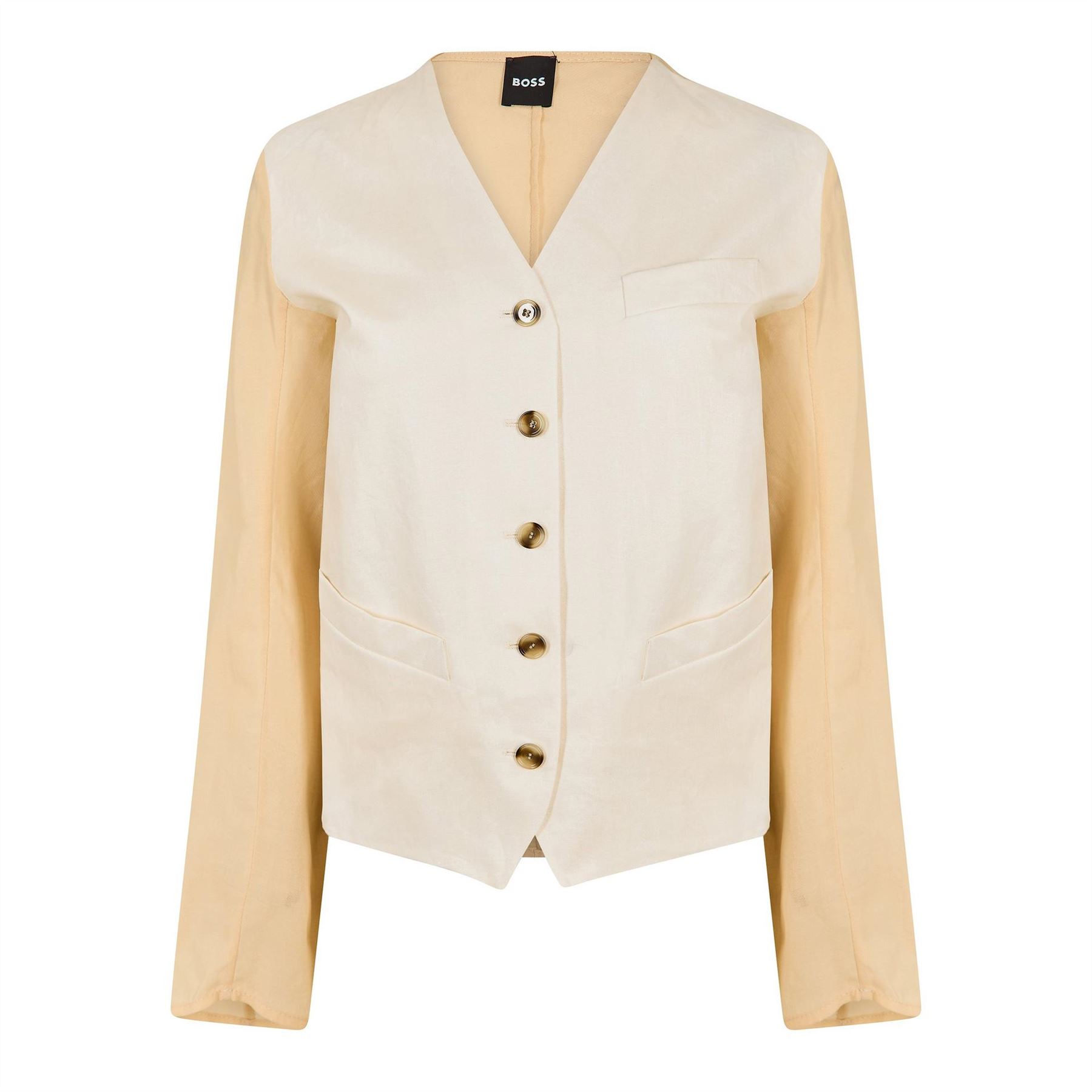 Boss Womens Jaleo 10254816 01 in Open Yellow - Size 12 UK