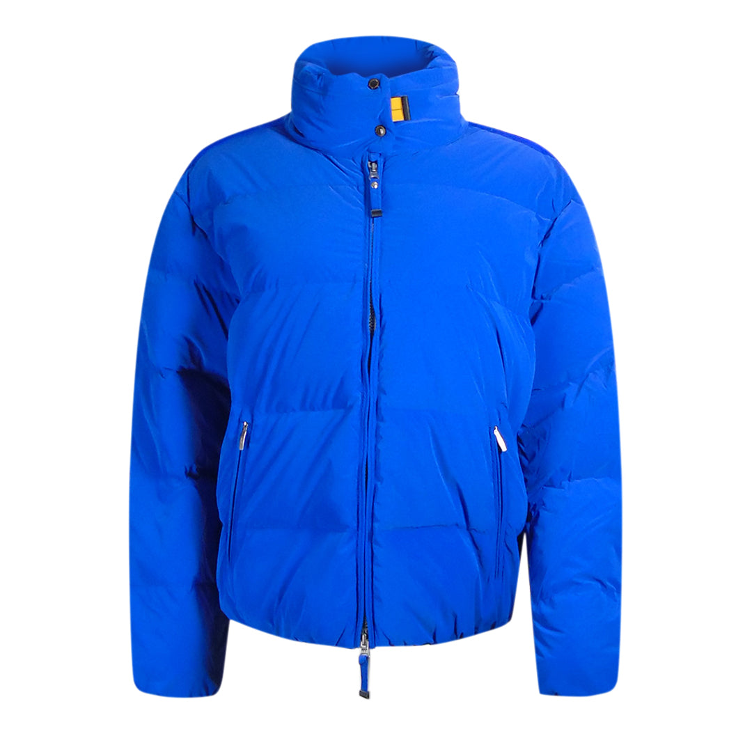 Parajumpers Womens Pia Kos Bright Blue Down Jacket Polyamide - Size Small