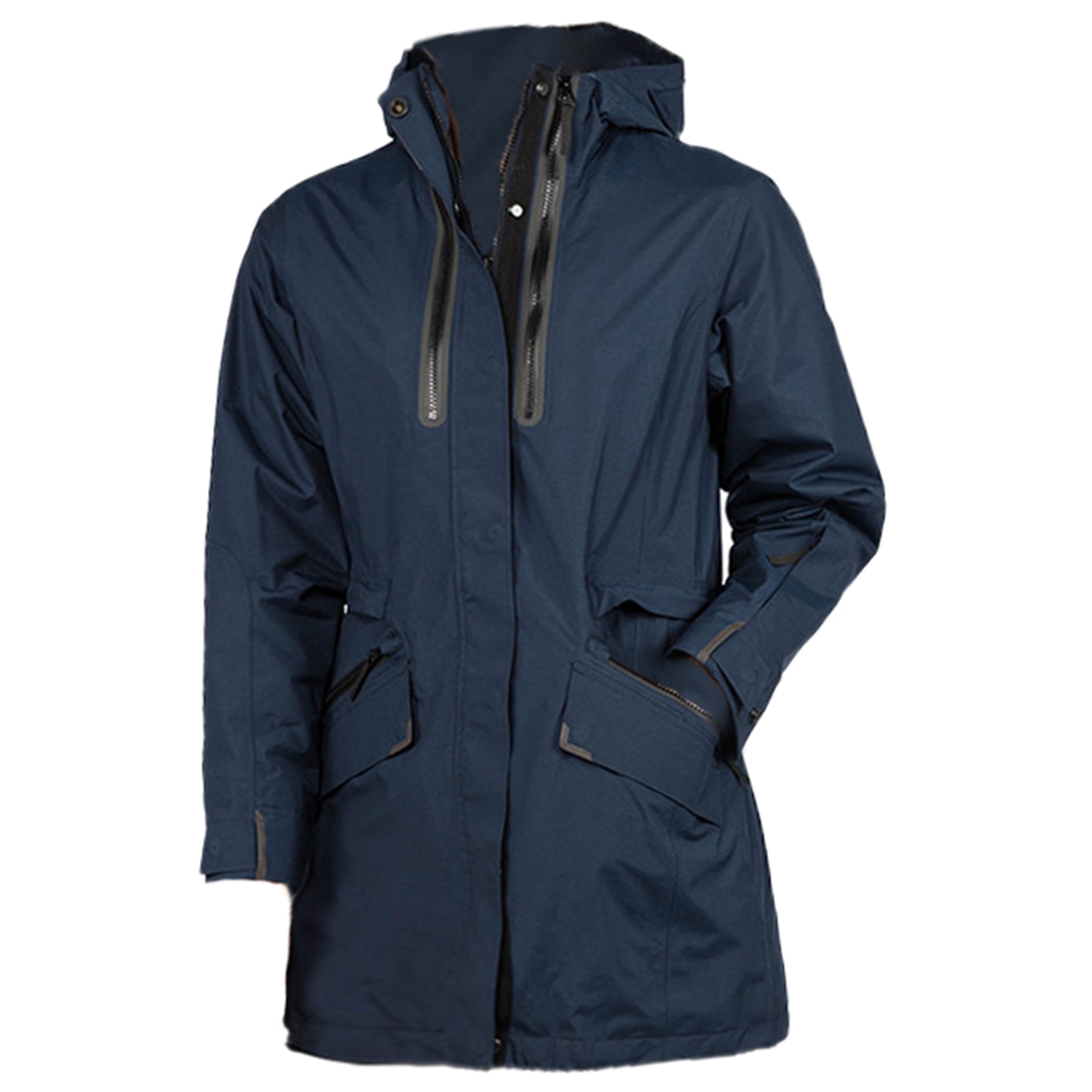 Jack Wolfskin Texapore The Shoreditch Womens Navy Jacket - Size Medium